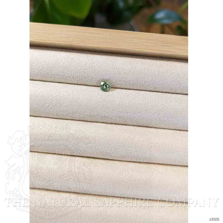 0.56 Ct. Green Sapphire from Madagascar