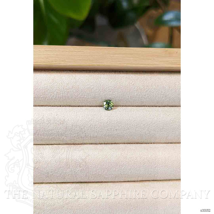 0.45 Ct. Bluish Green Sapphire from Madagascar