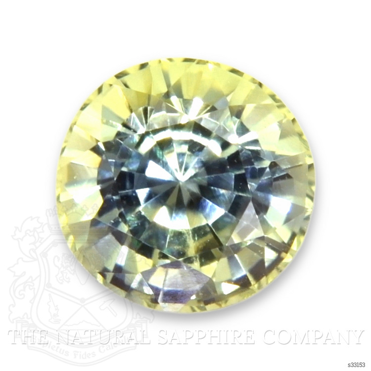 0.43 Ct. Greenish Yellow Sapphire from Madagascar