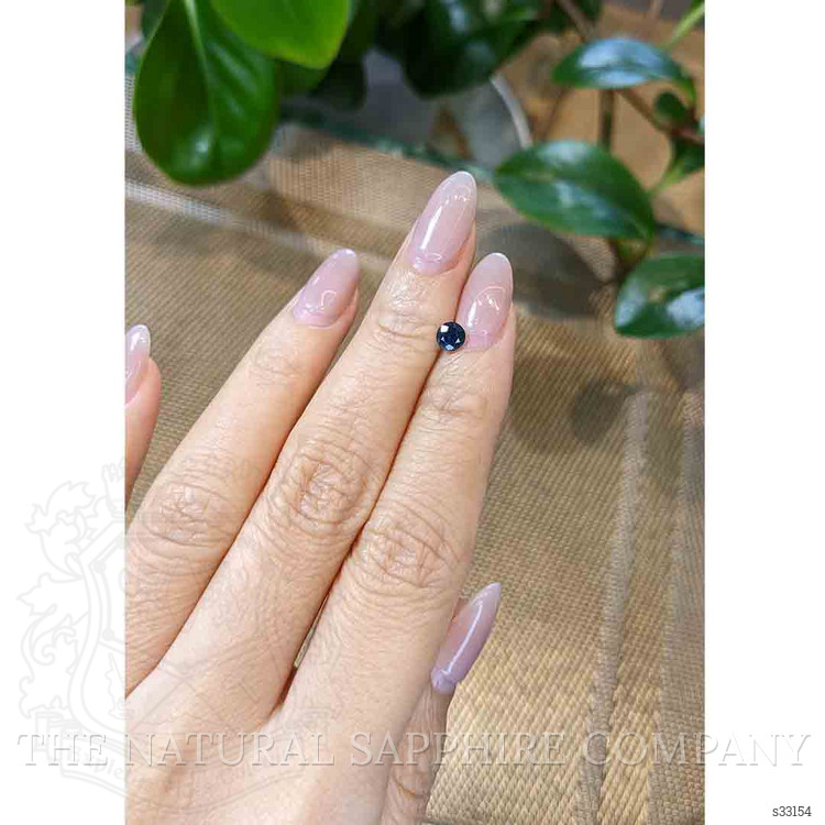 0.57 Ct. Blue Sapphire from Madagascar