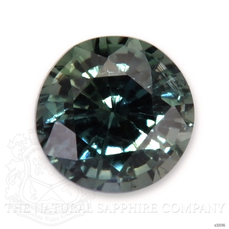 0.60 Ct. Bluish Green Sapphire from Madagascar