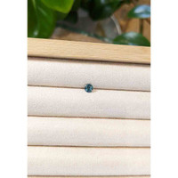 0.52 Ct. Blue Sapphire from Madagascar Life Style