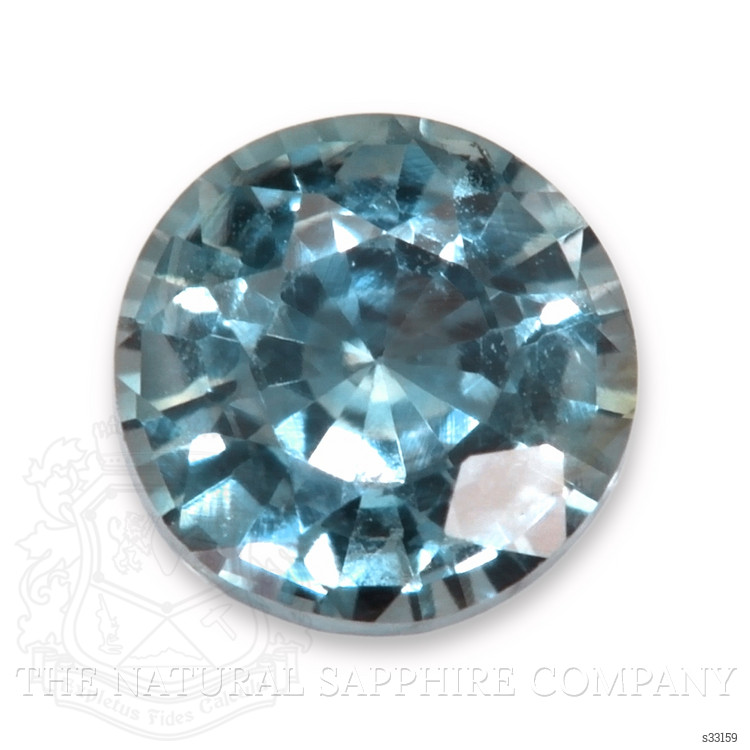 0.56 Ct. Greenish Blue Sapphire from Madagascar