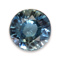 0.58 Ct. Greenish Blue Sapphire from Madagascar Video
