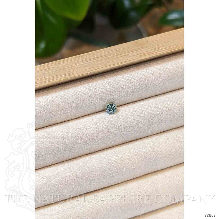 0.67 Ct. Greenish Blue Sapphire from Madagascar