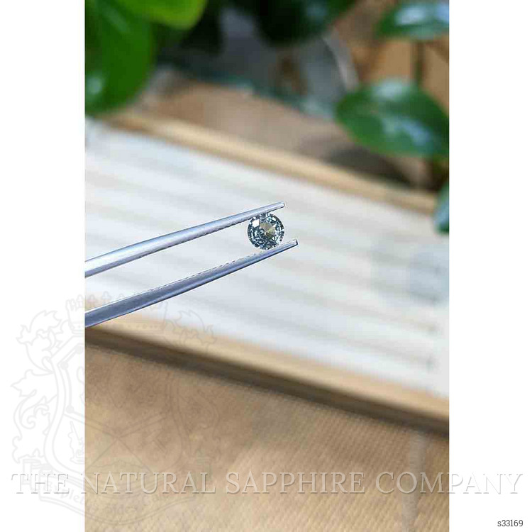0.56 Ct. Greyish Blue Sapphire from Madagascar