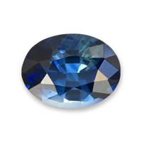 0.66 Ct. Greenish Blue Sapphire from Ceylon (Sri Lanka) Video
