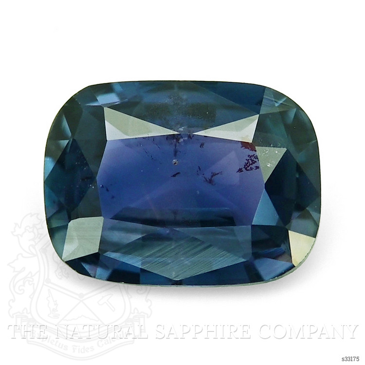 1.04 Ct. Greenish Blue Sapphire from Ceylon (Sri Lanka)