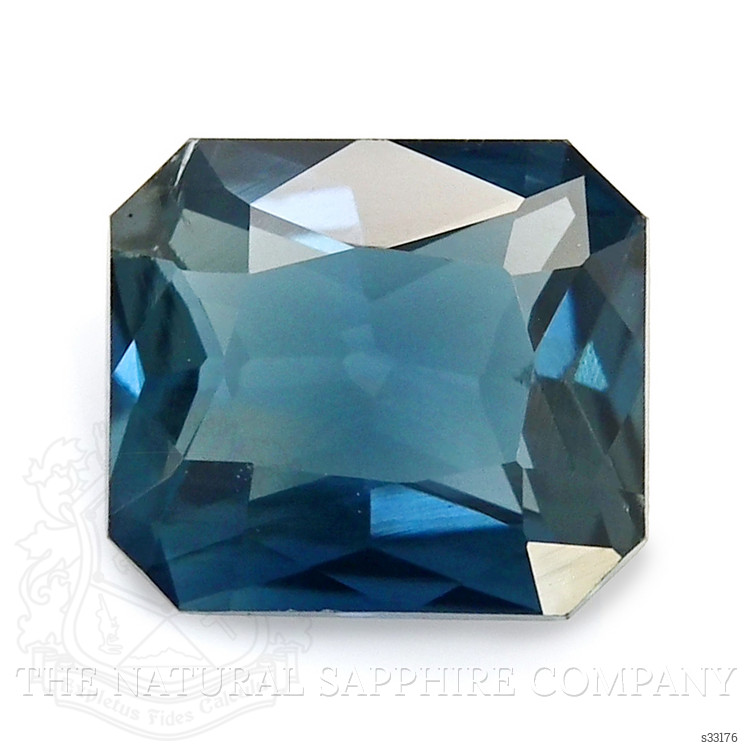 0.70 Ct. Greenish Blue Sapphire from Ceylon (Sri Lanka)