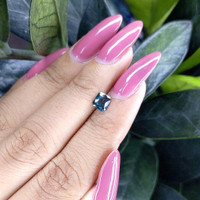 0.70 Ct. Greenish Blue Sapphire from Ceylon (Sri Lanka) Life Style