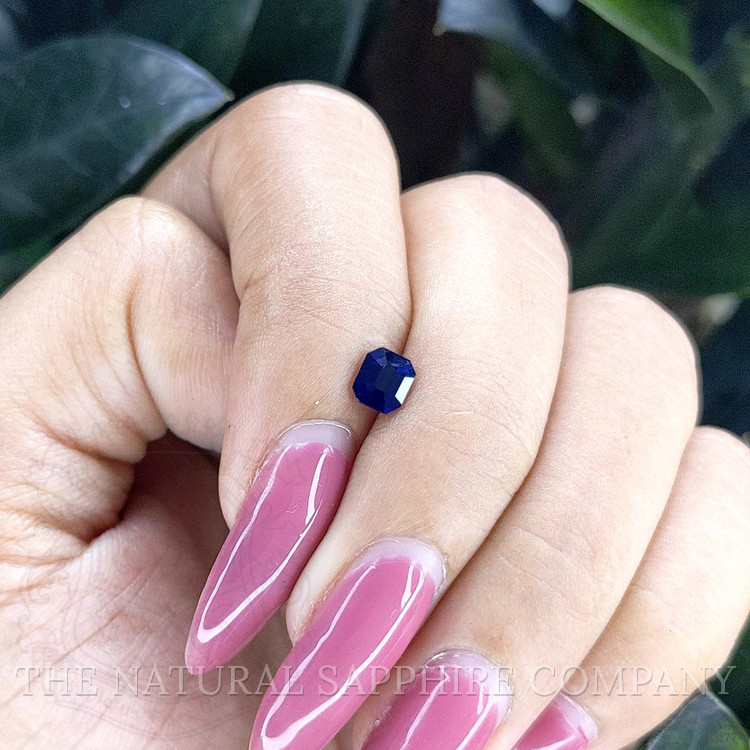 0.54 Ct. Blue Sapphire from Ceylon (Sri Lanka)