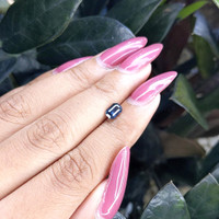 0.79 Ct. Blue Sapphire from Ceylon (Sri Lanka) Life Style