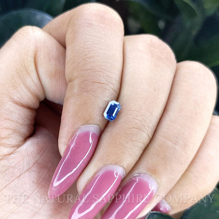 0.54 Ct. Blue Sapphire from Ceylon (Sri Lanka)