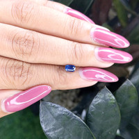 0.54 Ct. Blue Sapphire from Ceylon (Sri Lanka) Life Style