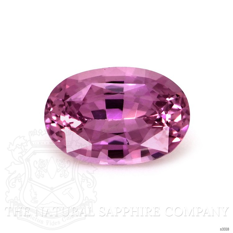 0.58 Ct. Purplish Pink Sapphire from Ceylon (Sri Lanka)