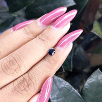 0.32 Ct. Blue Sapphire from Ceylon (Sri Lanka) Life Style