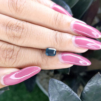 1.10 Ct. Greenish Blue Sapphire from Ceylon (Sri Lanka) Life Style