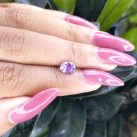 1.10 Ct. Purple Sapphire from Madagascar Life Style