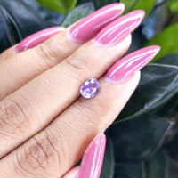 1.10 Ct. Purple Sapphire from Madagascar Life Style