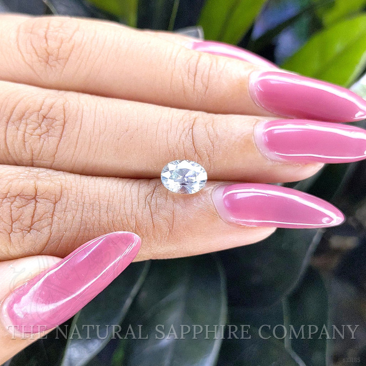 1.66 Ct. White Sapphire from Madagascar