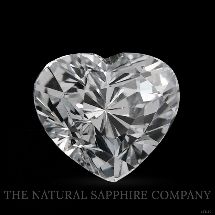 1.54 Ct. White Sapphire from Ceylon (Sri Lanka)