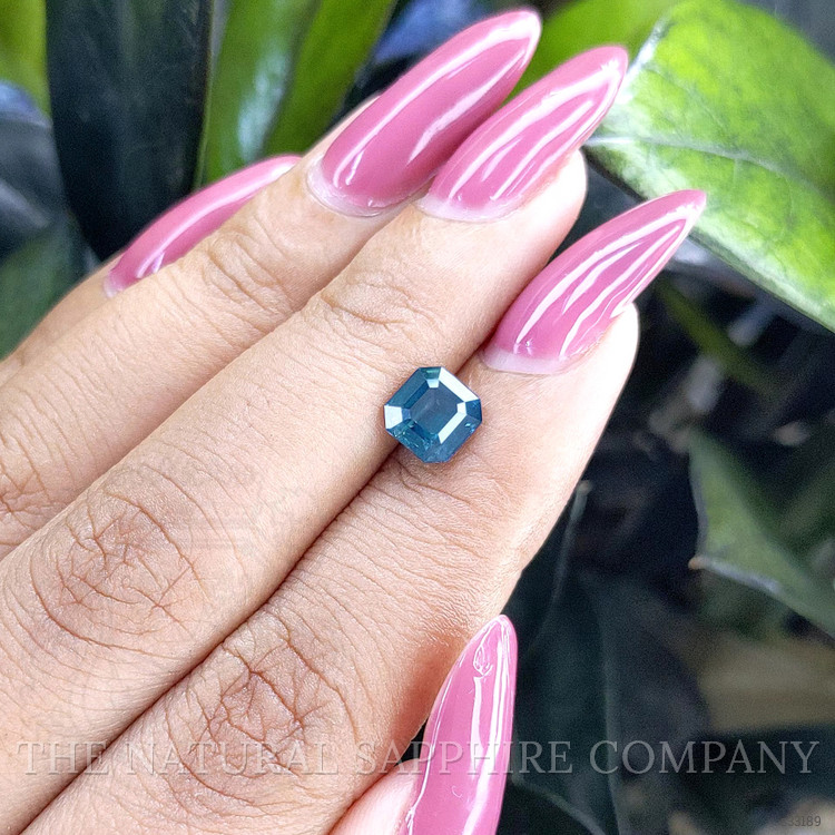 1.54 Ct. Greenish Blue Sapphire from Madagascar