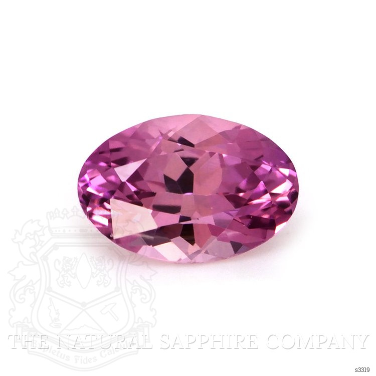 0.58 Ct. Purplish Pink Sapphire from Ceylon (Sri Lanka)