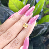 1.21 Ct. Yellow Sapphire from Ceylon (Sri Lanka) Life Style