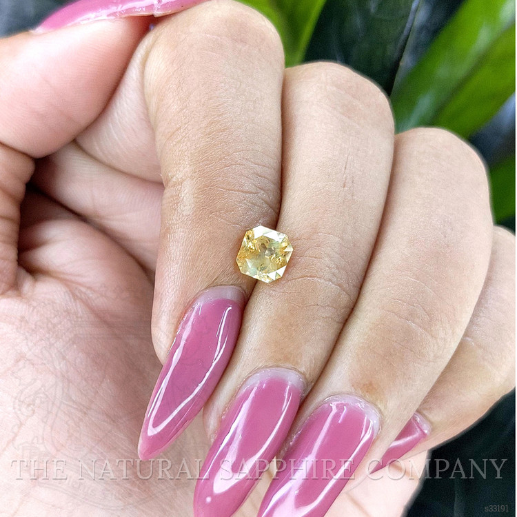 1.21 Ct. Yellow Sapphire from Ceylon (Sri Lanka)