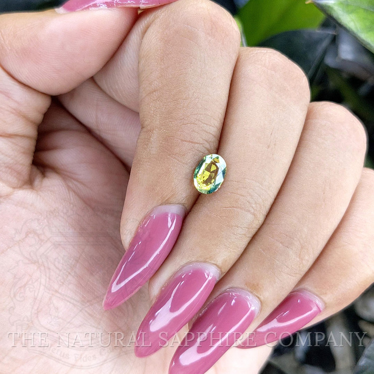 1.09 Ct. Bi Color Sapphire from Madagascar