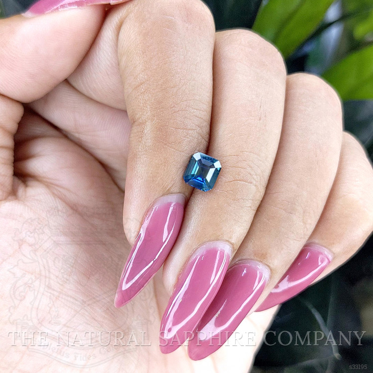 1.10 Ct. Greenish Blue Sapphire from Madagascar