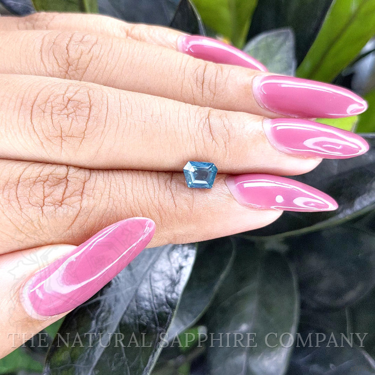 1.03 Ct. Greenish Blue Sapphire from Madagascar