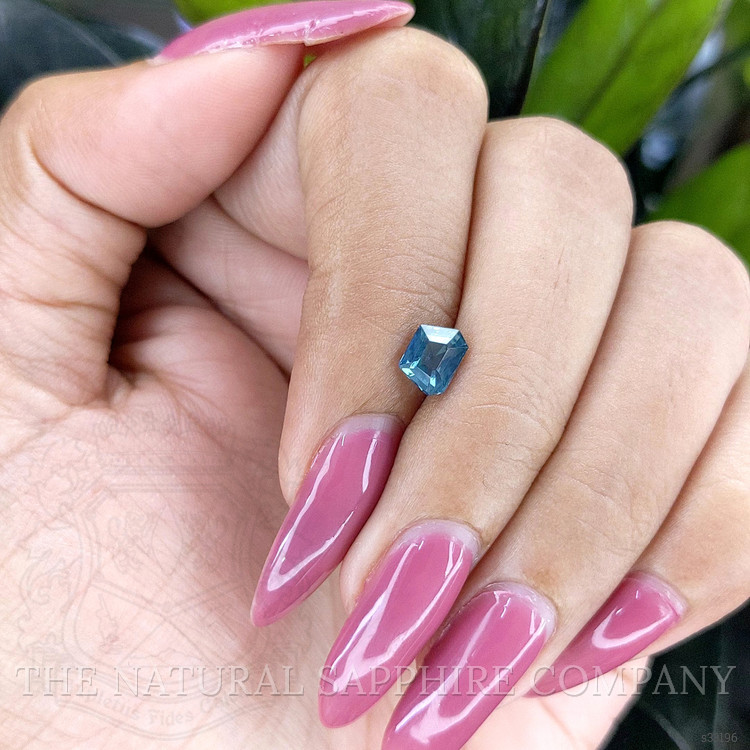 1.03 Ct. Greenish Blue Sapphire from Madagascar