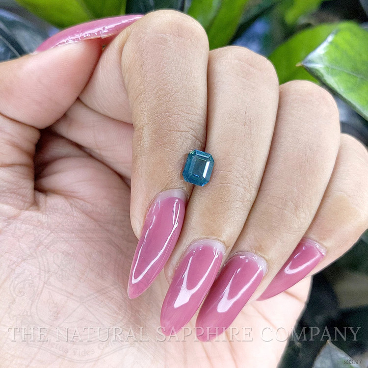 1.09 Ct. Bluish Green Sapphire from Madagascar