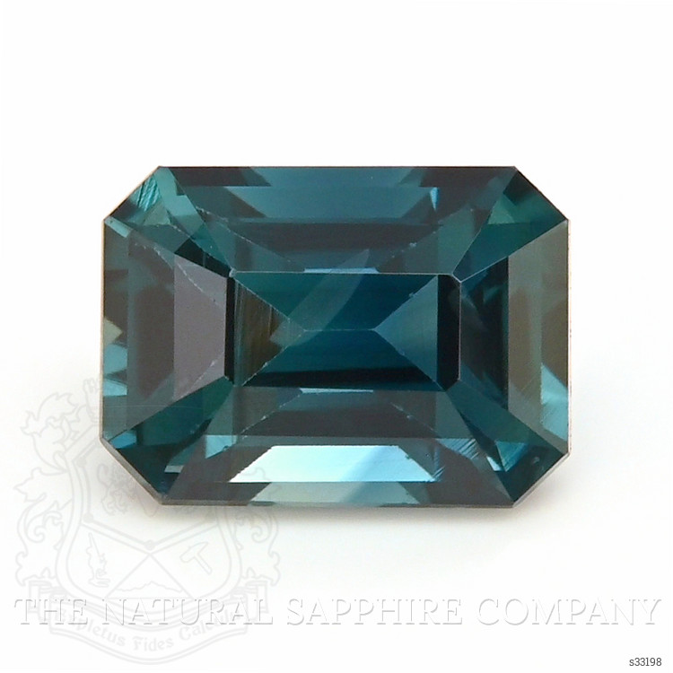 1.36 Ct. Greenish Blue Sapphire from Madagascar