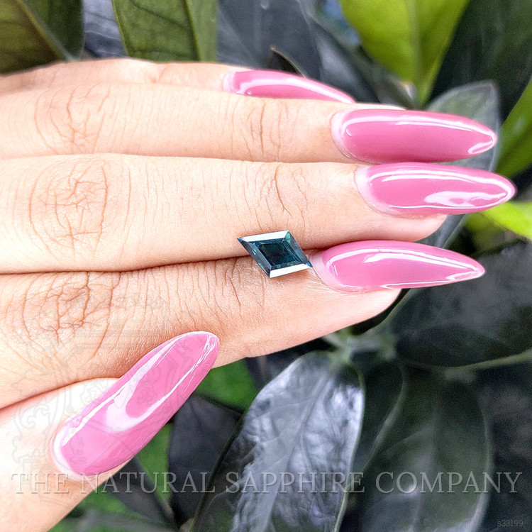 1.59 Ct. Bluish Green Sapphire from Madagascar