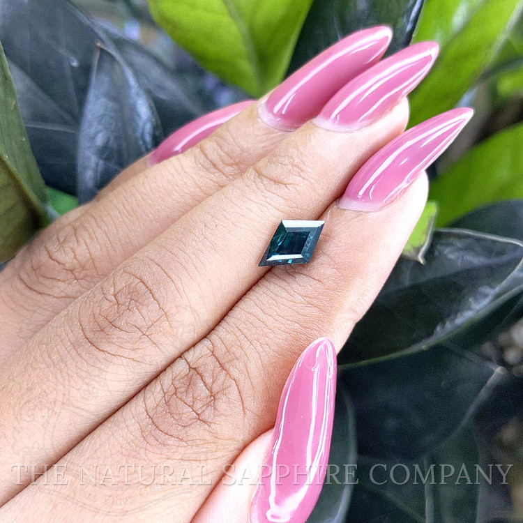 1.59 Ct. Bluish Green Sapphire from Madagascar