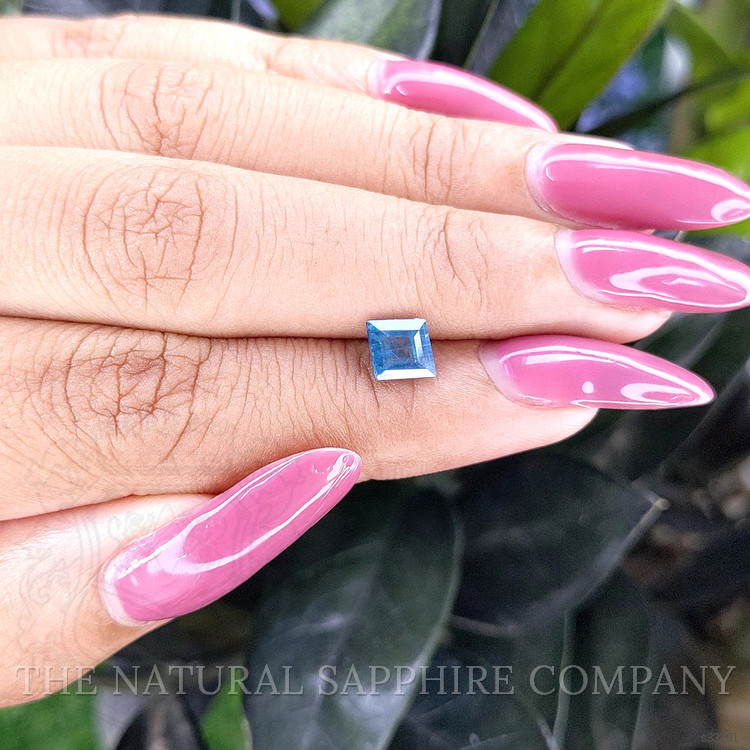 1.12 Ct. Greenish Blue Sapphire from Madagascar