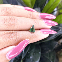 1.13 Ct. Green Sapphire from Madagascar Life Style