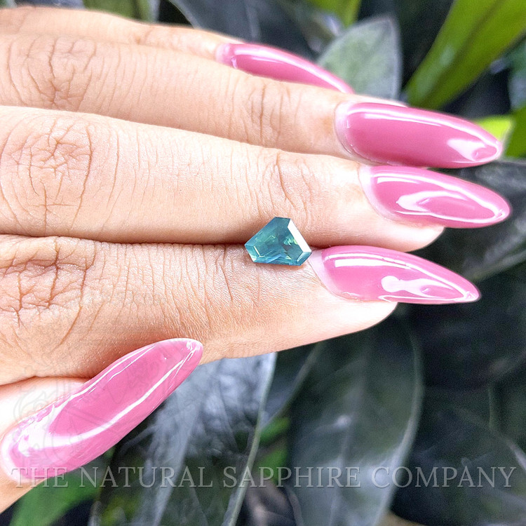 1.25 Ct. Bluish Green Sapphire from Madagascar