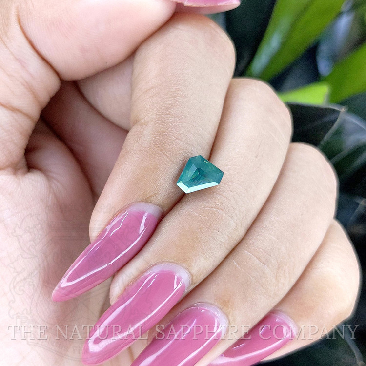 1.25 Ct. Bluish Green Sapphire from Madagascar