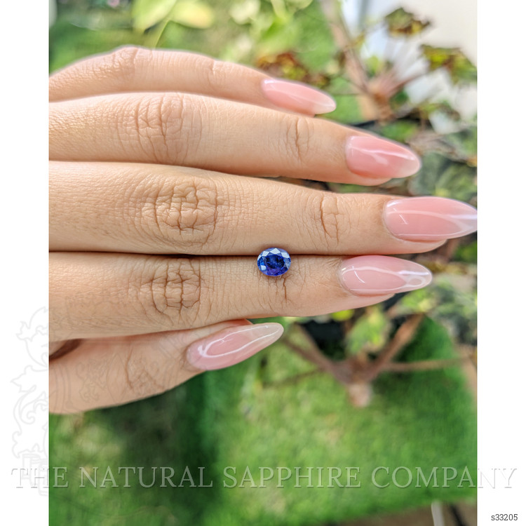 1.10 Ct. Blue Sapphire from Ceylon (Sri Lanka)