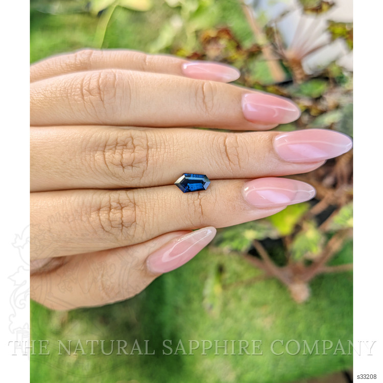 1.19 Ct. Blue Sapphire from Ceylon (Sri Lanka)