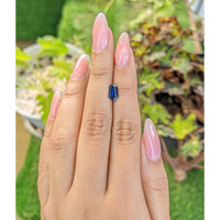 1.19 Ct. Blue Sapphire from Ceylon (Sri Lanka) Life Style