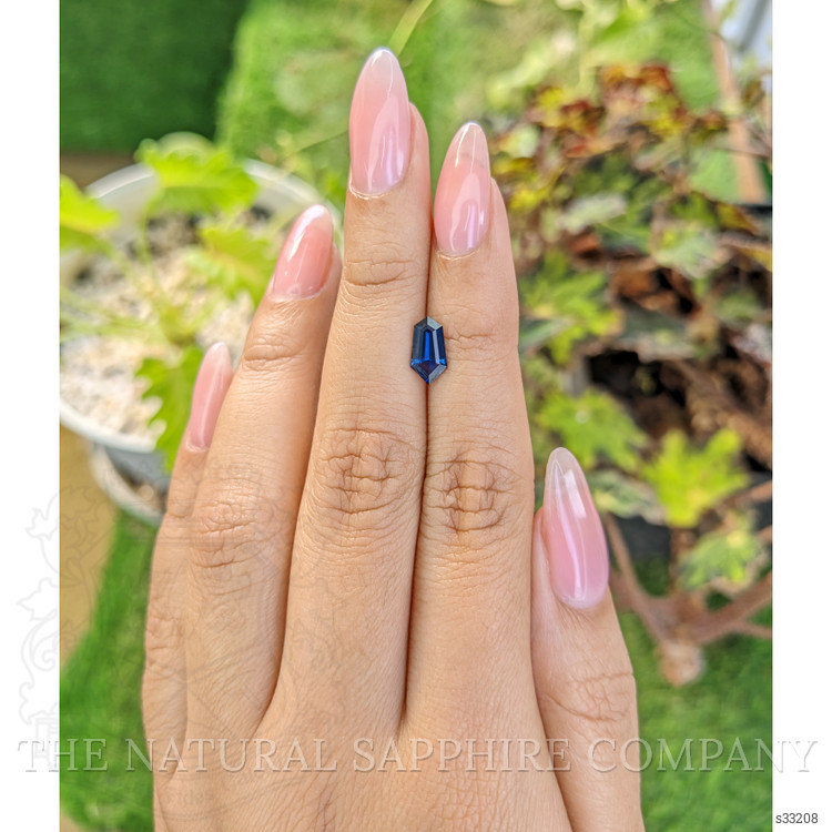 1.19 Ct. Blue Sapphire from Ceylon (Sri Lanka)