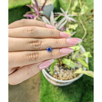 1.12 Ct. Blue Sapphire from Ceylon (Sri Lanka) Life Style
