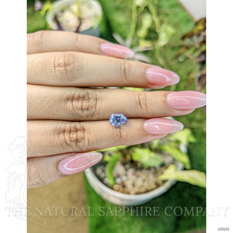 1.80 Ct. Blue Sapphire from Ceylon (Sri Lanka)