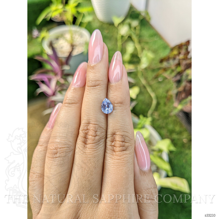 1.80 Ct. Blue Sapphire from Ceylon (Sri Lanka)