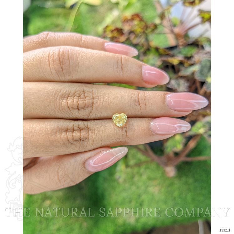 1.34 Ct. Yellow Sapphire from Ceylon (Sri Lanka)