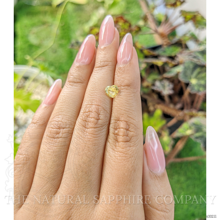 1.34 Ct. Yellow Sapphire from Ceylon (Sri Lanka)